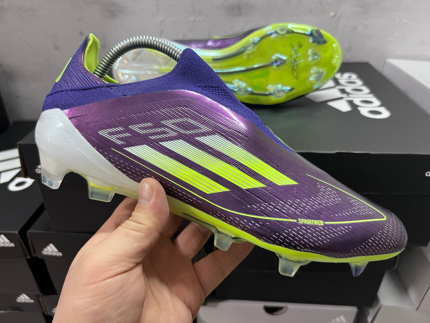 Adidas F50+ Laceless Elite FG